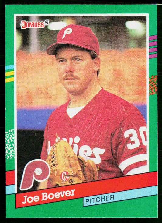 Joe Boever 1991 Donruss #578 Philadelphia Phillies