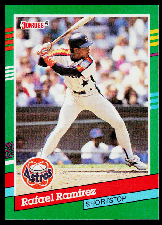 Rafael Ramirez 1991 Donruss #586c Houston Astros