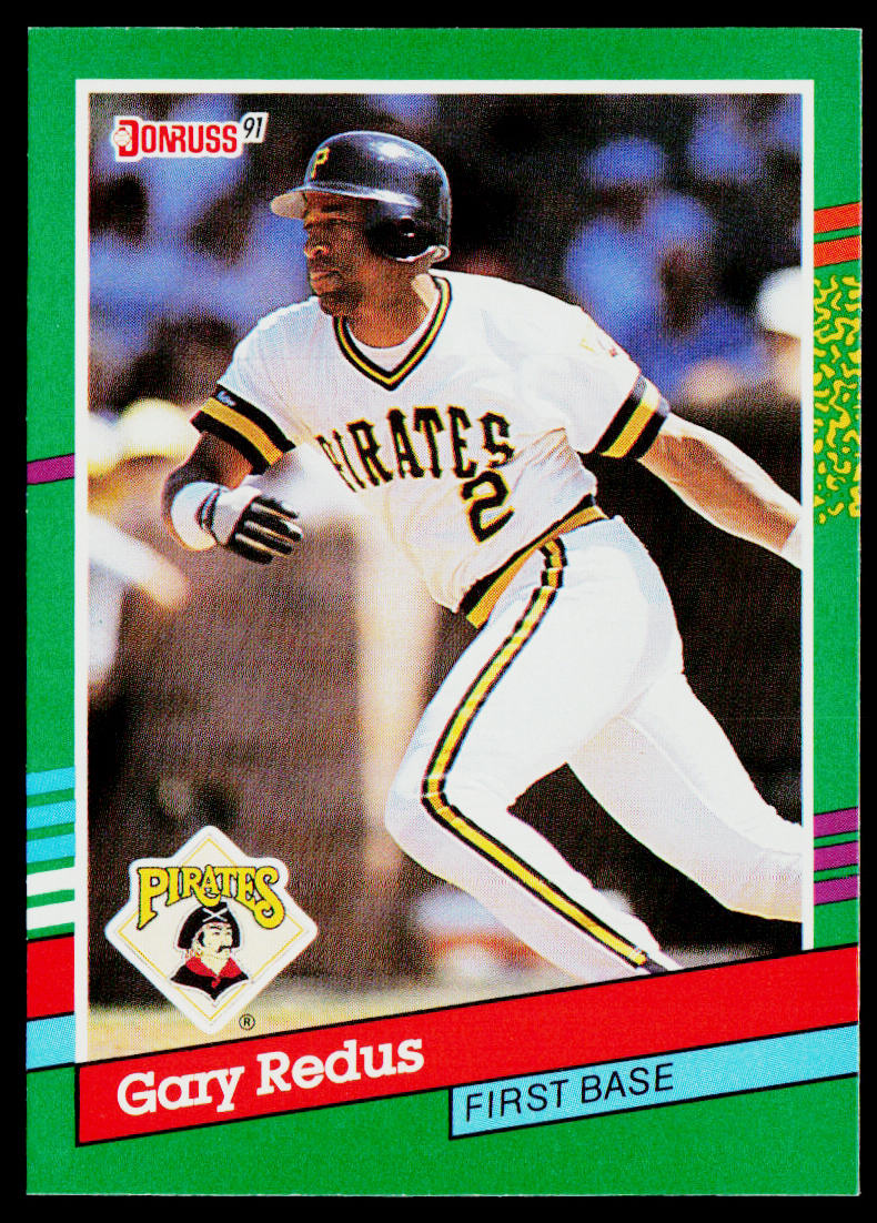 Gary Redus 1991 Donruss #587 Pittsburgh Pirates