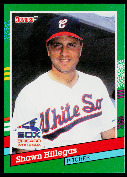 Shawn Hillegas 1991 Donruss #589 Chicago White Sox
