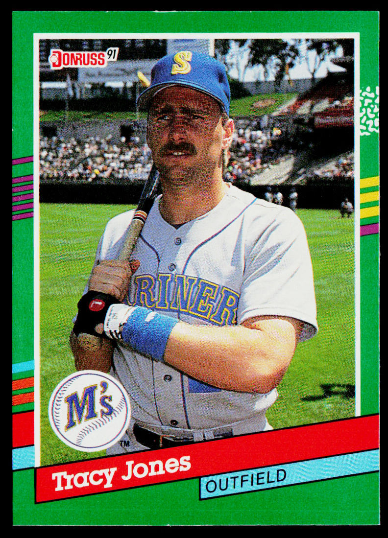 Tracy Jones 1991 Donruss #594 Seattle Mariners