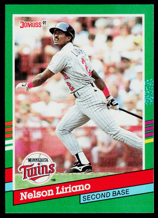 Nelson Liriano 1991 Donruss #603 Minnesota Twins