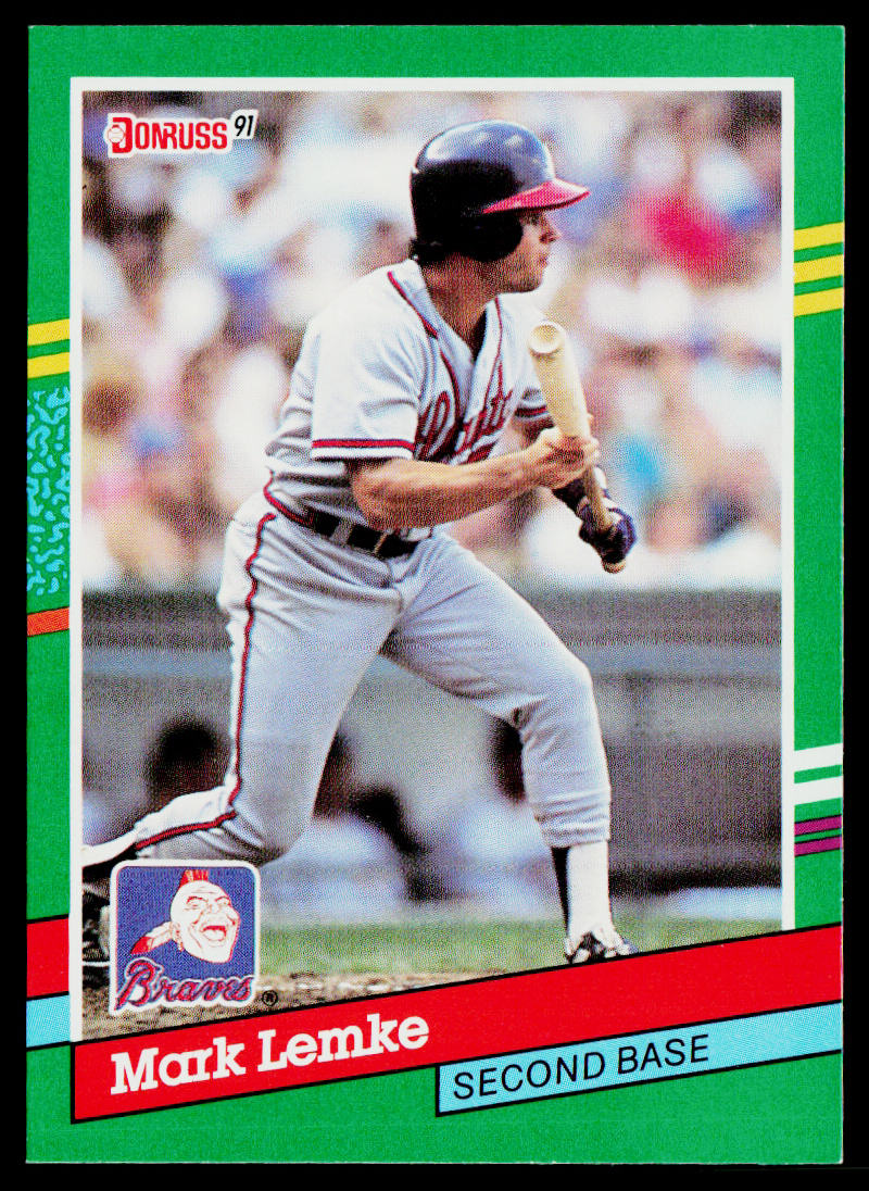 Mark Lemke 1991 Donruss #604 Atlanta Braves