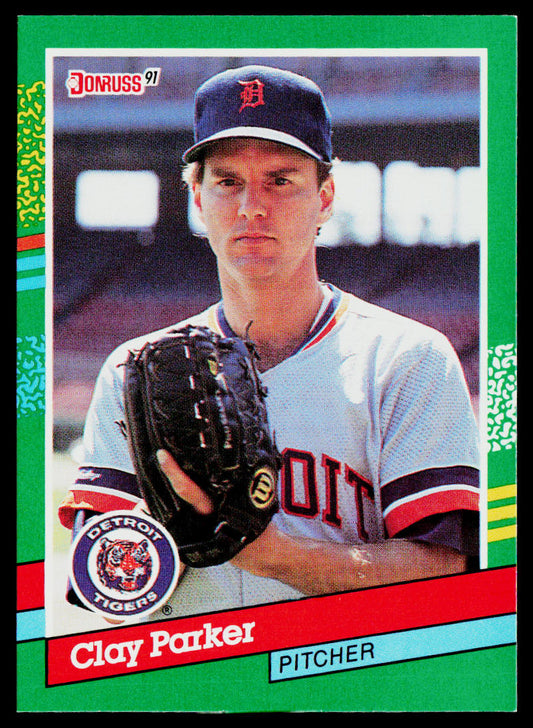Clay Parker 1991 Donruss #605c Detroit Tigers