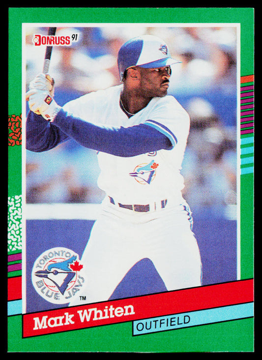 Mark Whiten 1991 Donruss #607 Toronto Blue Jays