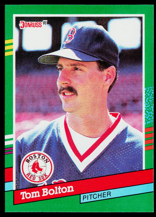 Tom Bolton 1991 Donruss #609 Boston Red Sox