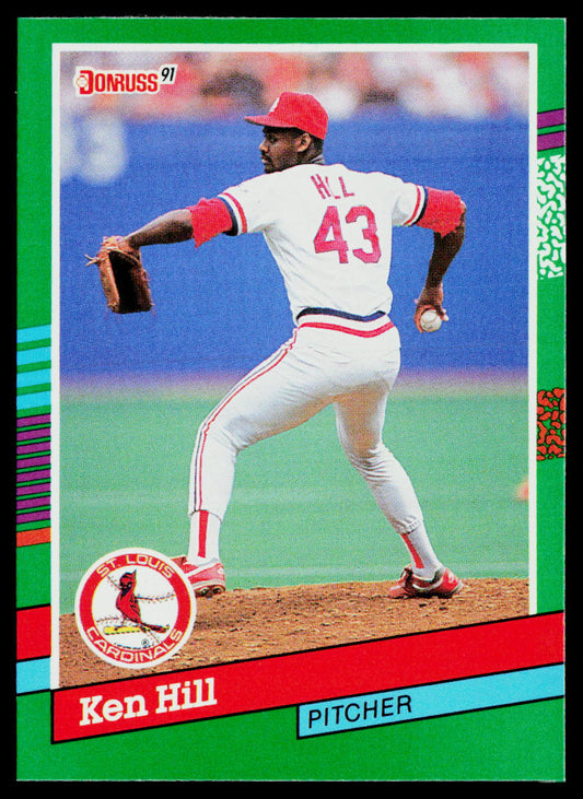 Ken Hill 1991 Donruss #670b St. Louis Cardinals