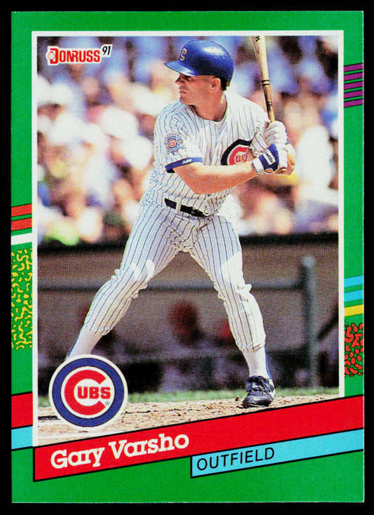 Gary Varsho 1991 Donruss #671c Chicago Cubs