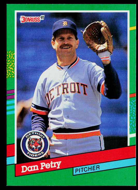 Dan Petry 1991 Donruss #675c Detroit Tigers