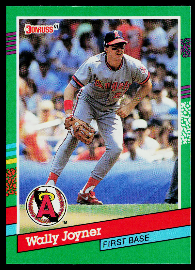 Wally Joyner 1991 Donruss #677b California Angels