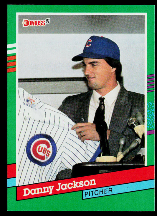 Danny Jackson 1991 Donruss #678 Chicago Cubs