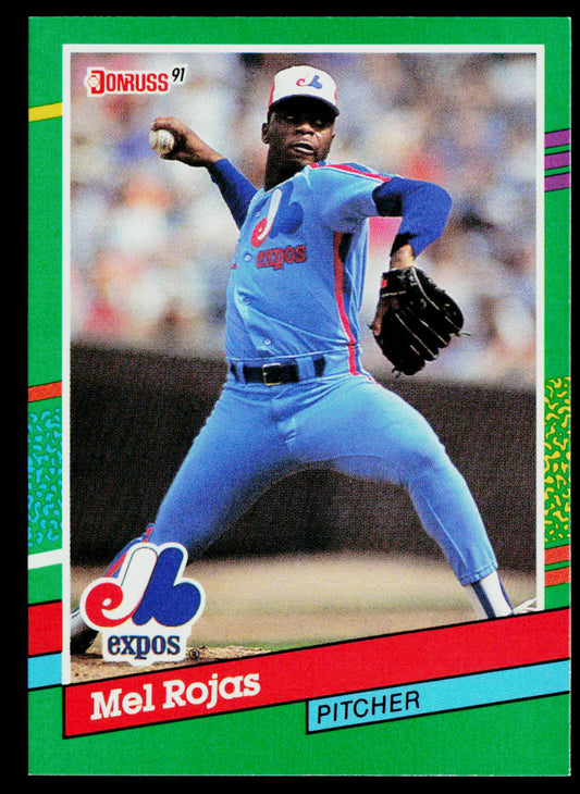 Mel Rojas 1991 Donruss #681b Montreal Expos
