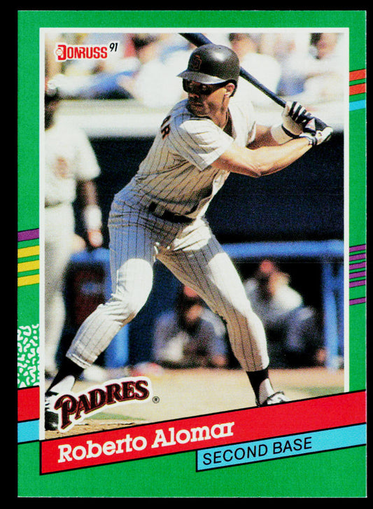 Roberto Alomar 1991 Donruss #682 San Diego Padres