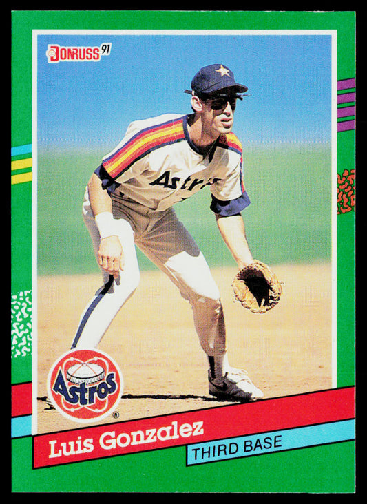 Luis Gonzalez 1991 Donruss #690b RC Houston Astros