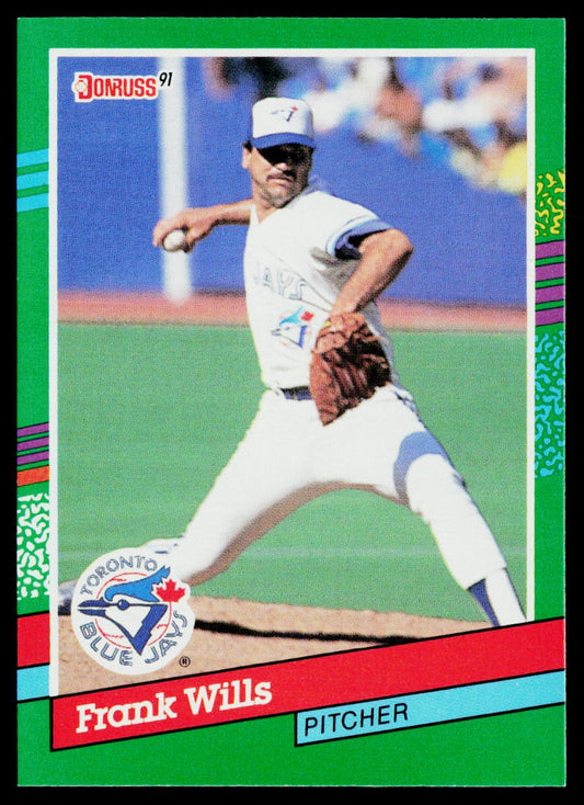 Frank Wills 1991 Donruss #691 Toronto Blue Jays