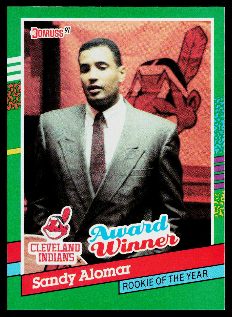Sandy Alomar Jr. 1991 Donruss #693 Cleveland Indians