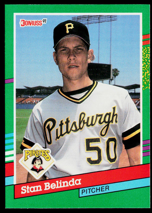 Stan Belinda 1991 Donruss #699 Pittsburgh Pirates