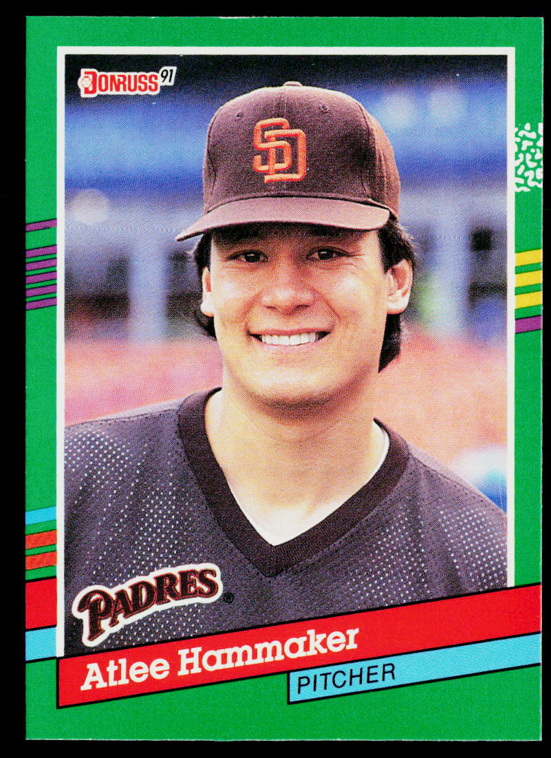 Atlee Hammaker 1991 Donruss #707b San Diego Padres