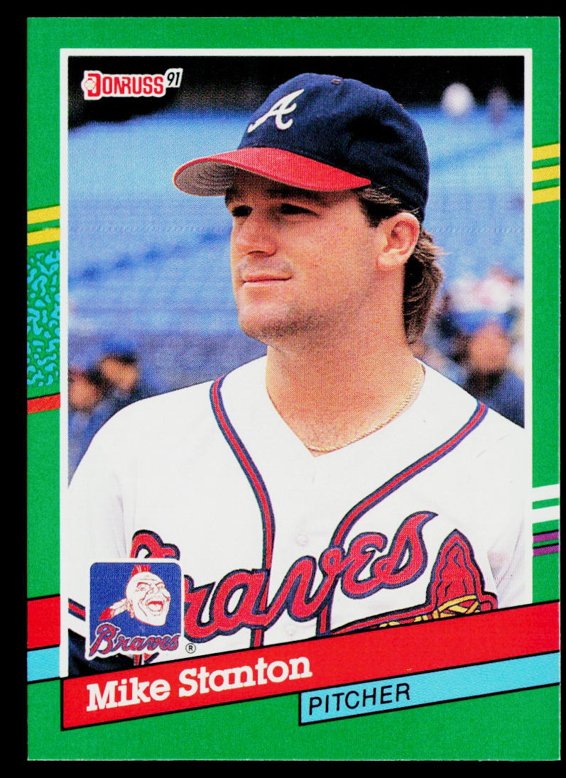 Mike Stanton 1991 Donruss #716b Atlanta Braves