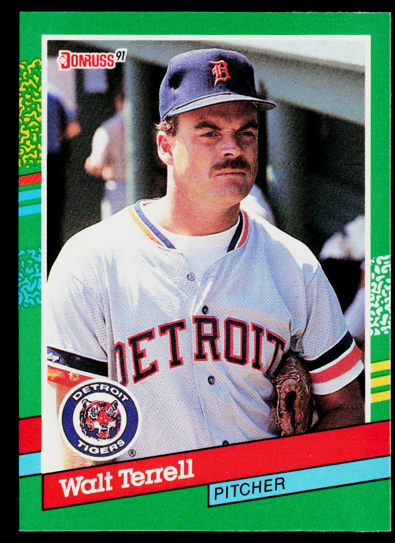 Walt Terrell 1991 Donruss #717 Detroit Tigers