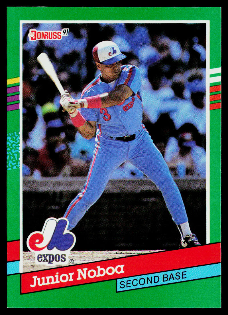 Junior Noboa 1991 Donruss #726 Montreal Expos