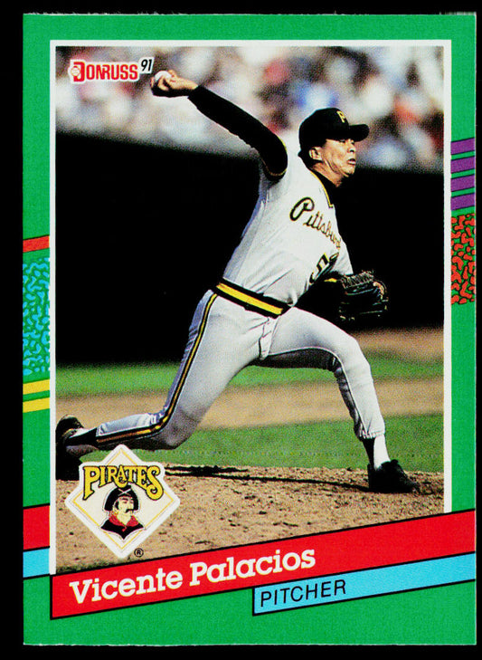 Vicente Palacios 1991 Donruss #732b Pittsburgh Pirates