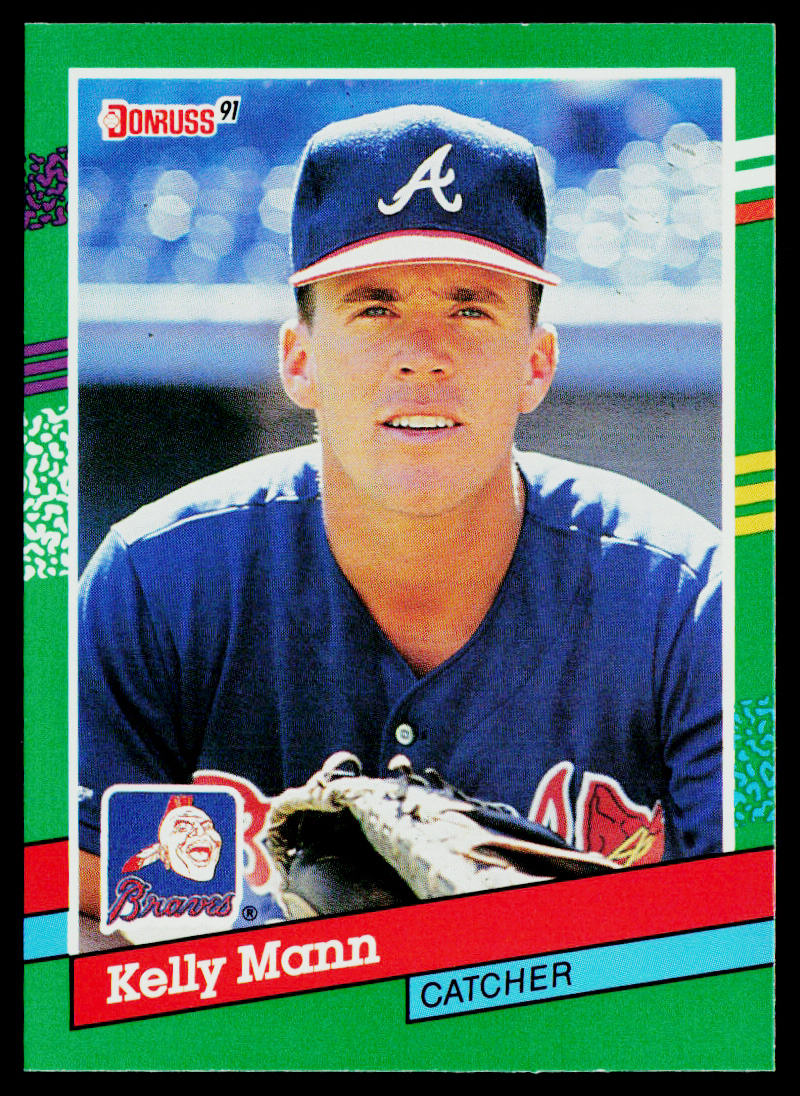 Kelly Mann 1991 Donruss #736b Atlanta Braves