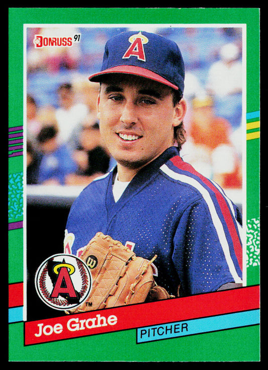 Joe Grahe 1991 Donruss #737 RC California Angels