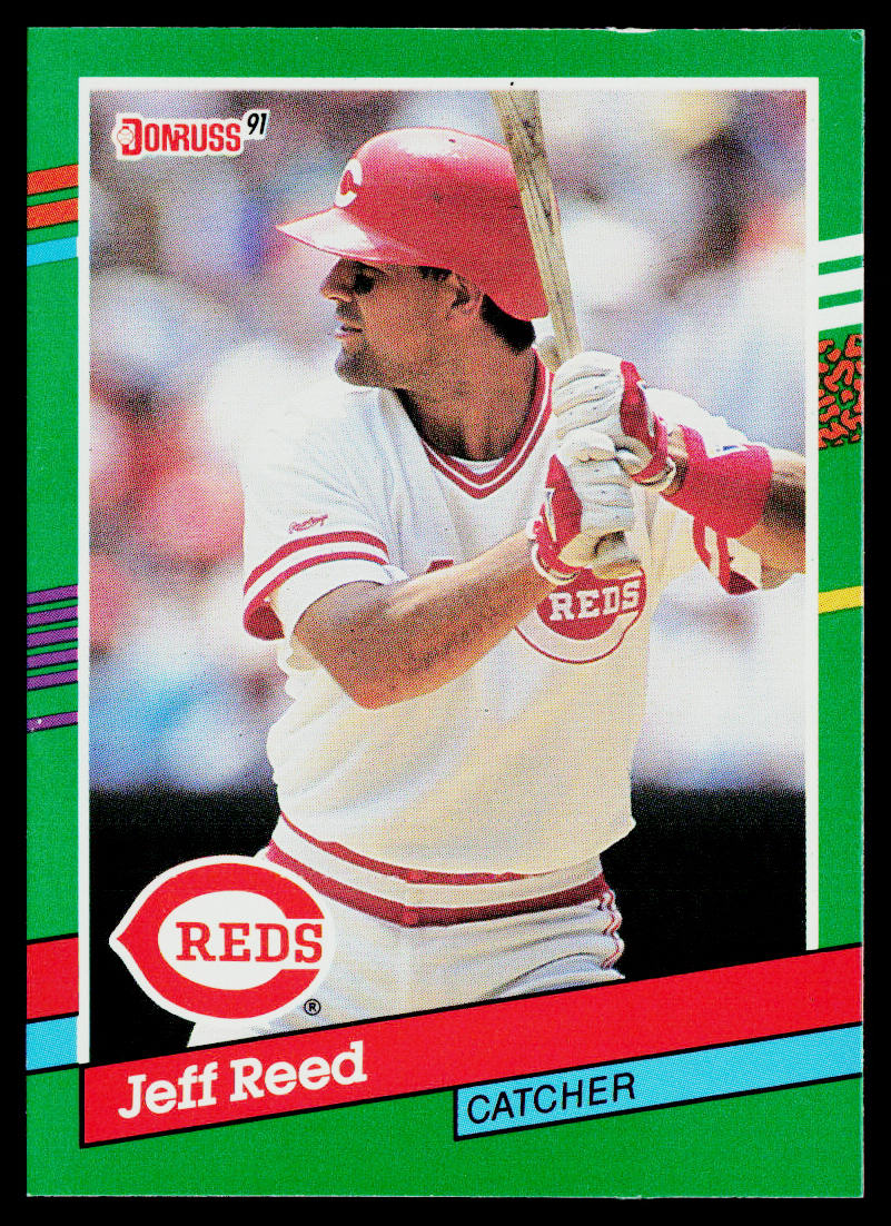 Jeff Reed 1991 Donruss #741b Cincinnati Reds