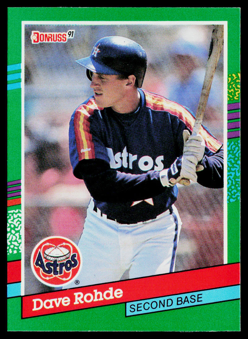 Dave Rohde 1991 Donruss #743 Houston Astros