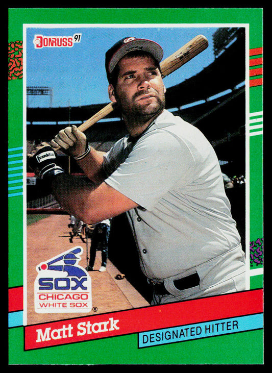 Matt Stark 1991 Donruss #747b RC Chicago White Sox