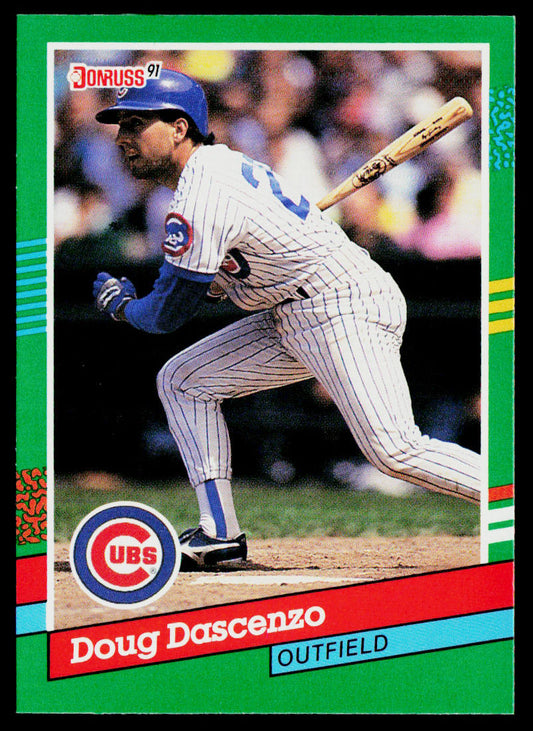 Doug Dascenzo 1991 Donruss #749b Chicago Cubs