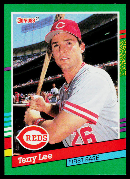 Terry Lee 1991 Donruss #752b RC Cincinnati Reds