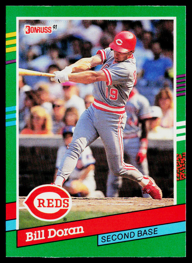 Bill Doran 1991 Donruss #756c Cincinnati Reds
