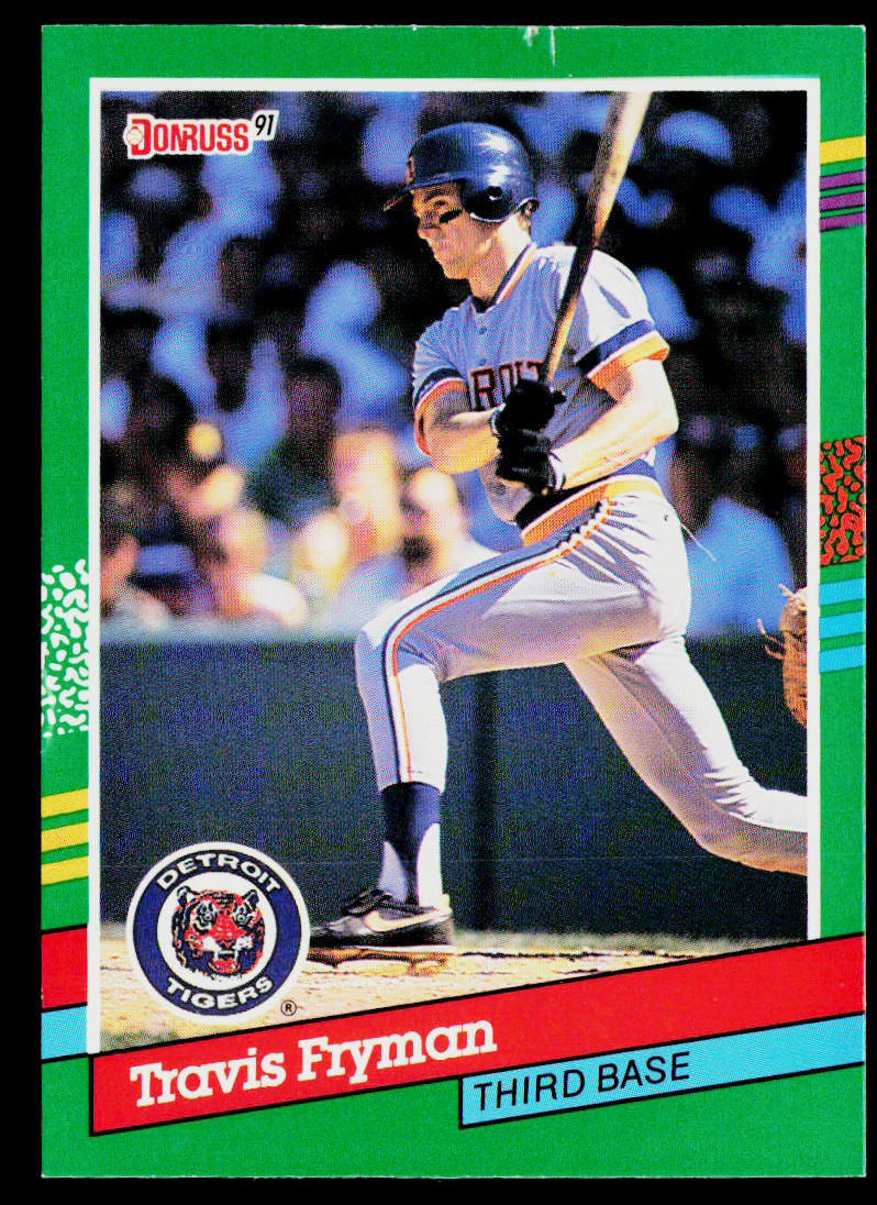 Travis Fryman 1991 Donruss #768b Detroit Tigers