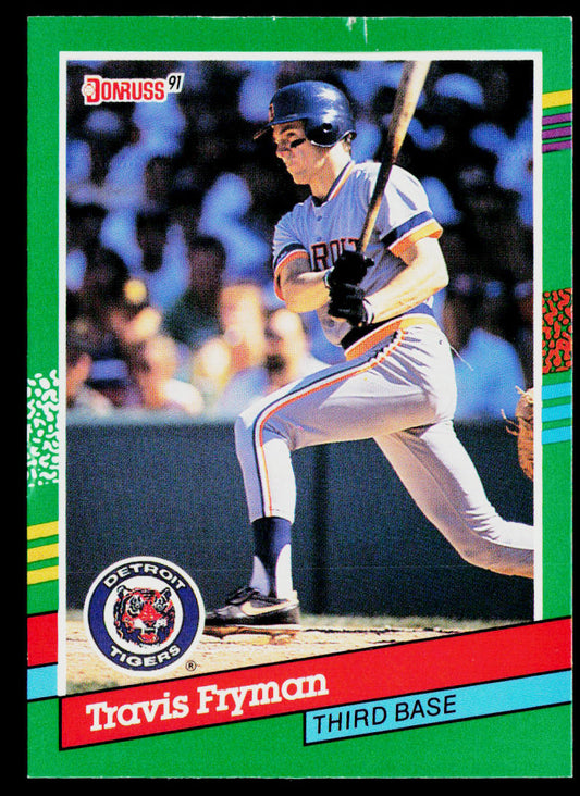 Travis Fryman 1991 Donruss #768b Detroit Tigers