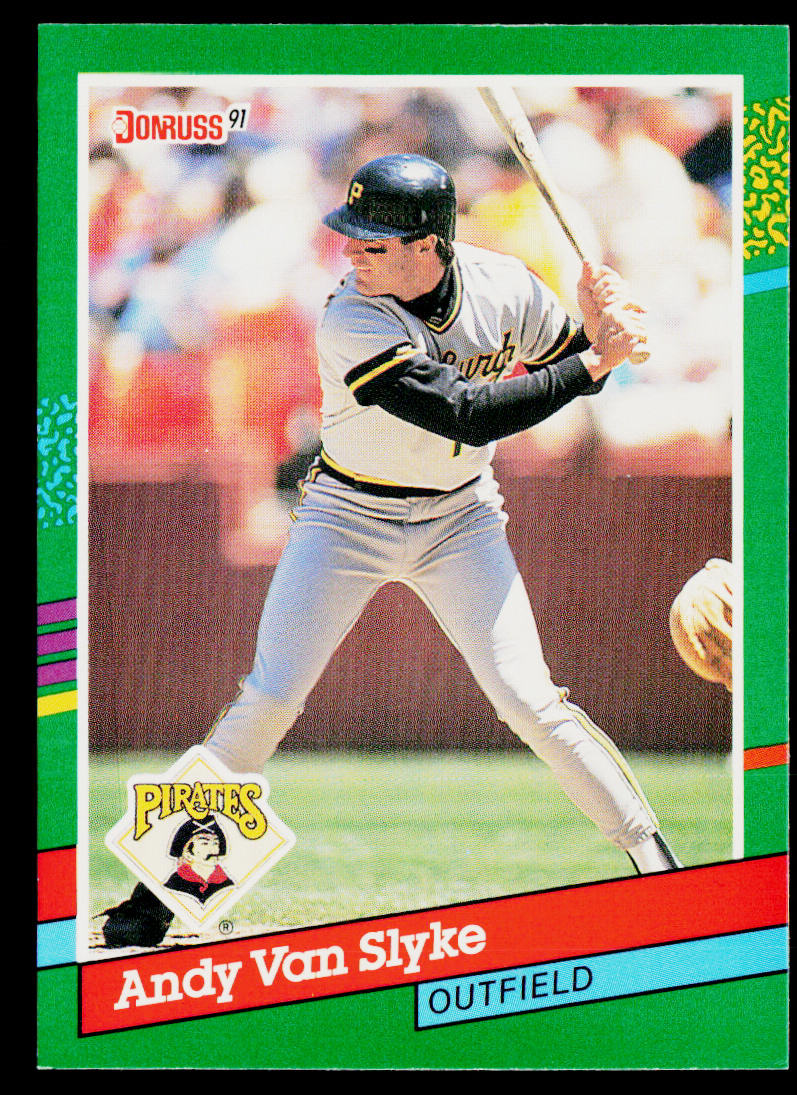 Andy Van Slyke 1991 Donruss #552 Pittsburgh Pirates