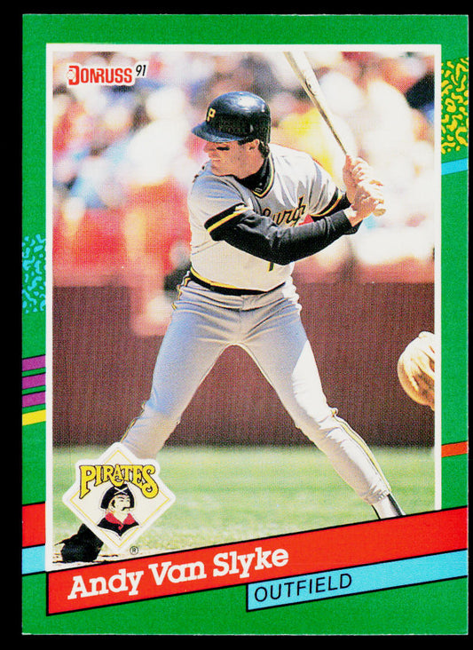 Andy Van Slyke 1991 Donruss #552 Pittsburgh Pirates