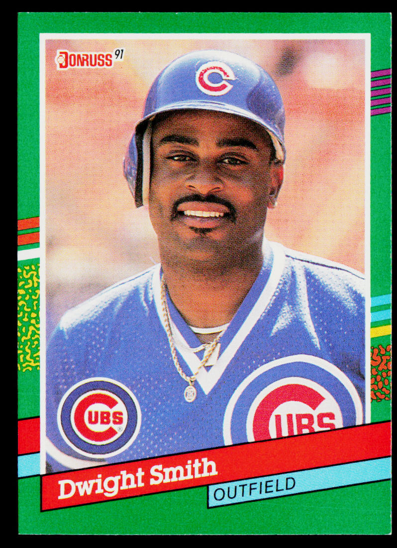 Dwight Smith 1991 Donruss #559b Chicago Cubs