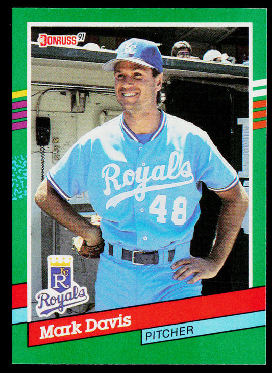 Mark Davis 1991 Donruss #560 Kansas City Royals