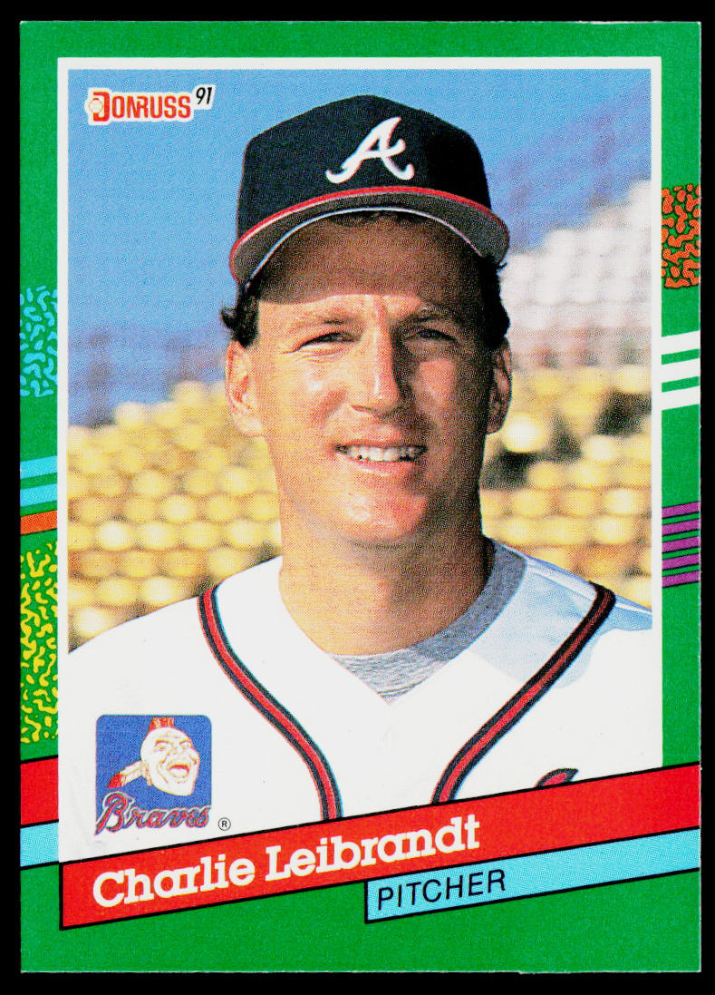 Charlie Leibrandt 1991 Donruss #562 Atlanta Braves