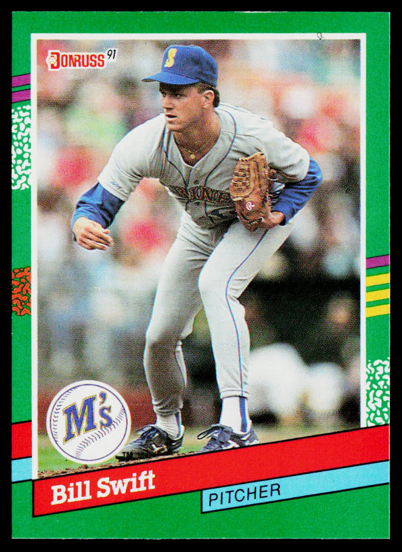 Bill Swift 1991 Donruss #564 Seattle Mariners