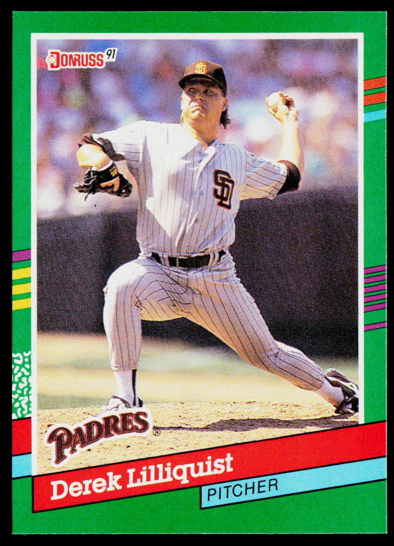 Derek Lilliquist 1991 Donruss #570 San Diego Padres