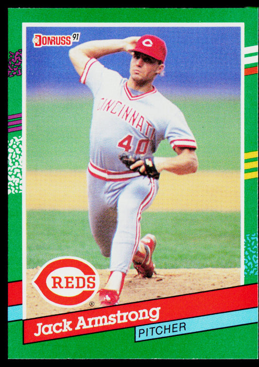 Jack Armstrong 1991 Donruss #571 Cincinnati Reds