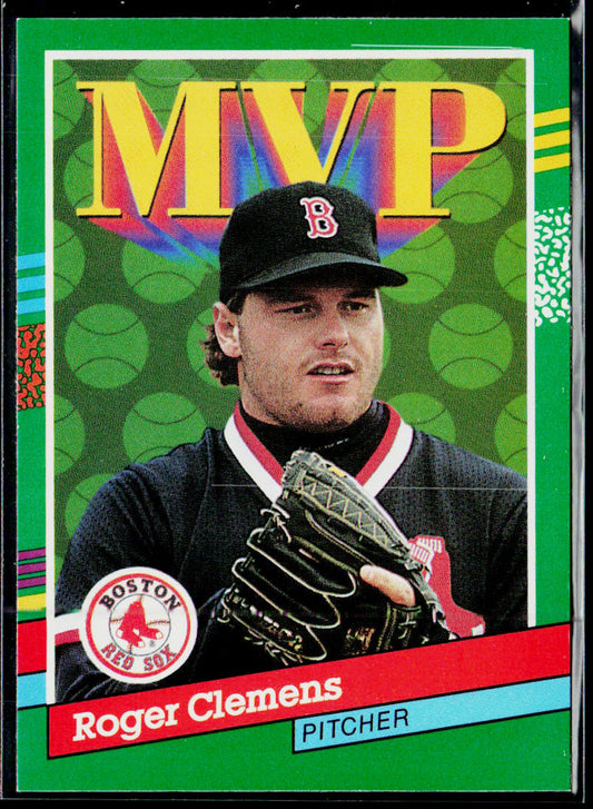 Roger Clemens 1991 Donruss #395 Boston Red Sox
