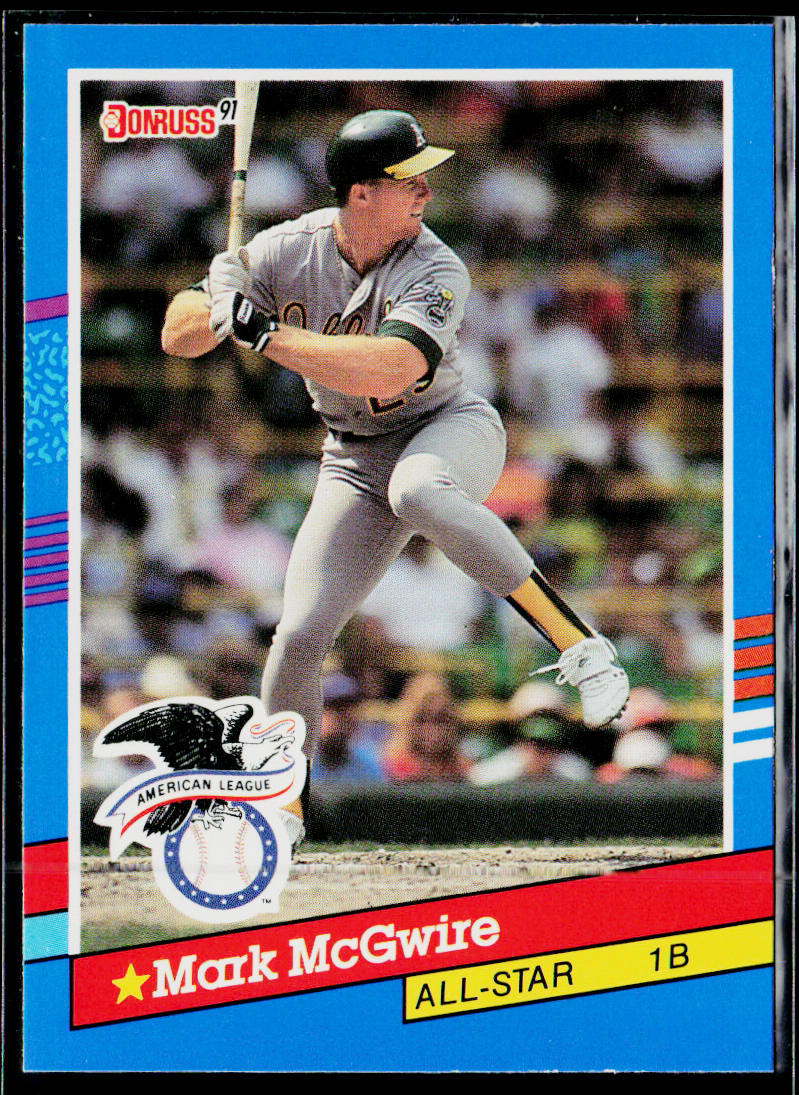Mark McGwire 1991 Donruss #56 Oakland Athletics