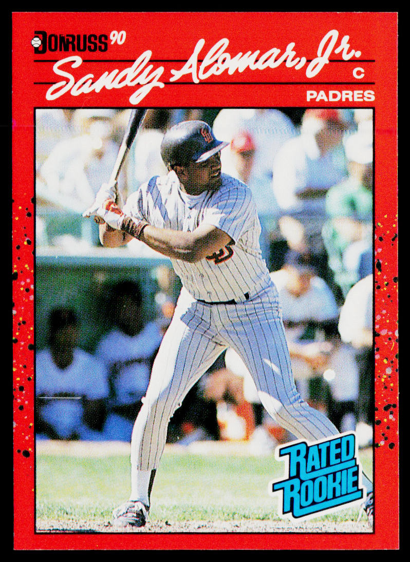 Sandy Alomar, Jr. 1990 Donruss #30 San Diego Padres