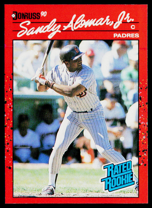 Sandy Alomar, Jr. 1990 Donruss #30 San Diego Padres