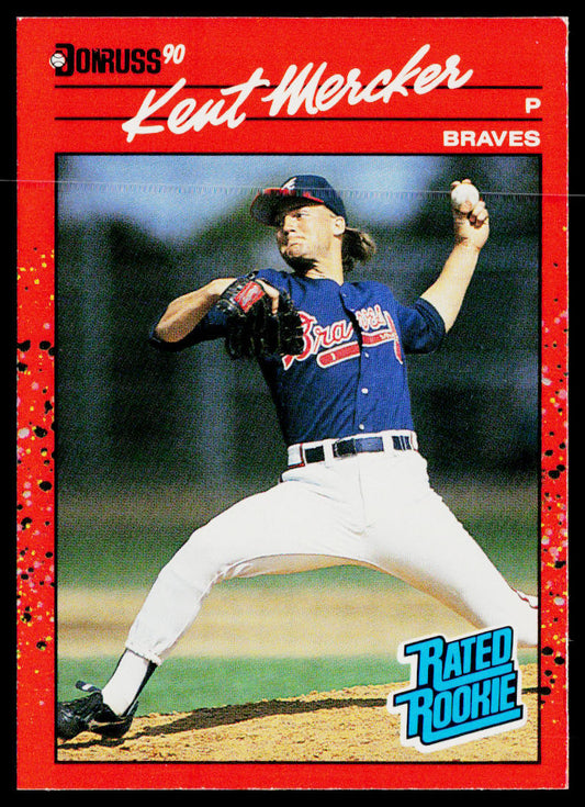 Kent Mercker 1990 Donruss #31b RC Atlanta Braves