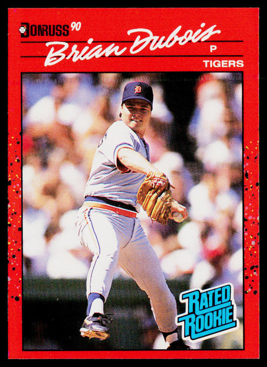 Brian DuBois 1990 Donruss #38c RC Detroit Tigers